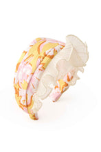 Load image into Gallery viewer, Gingersnaps Printed Headband W/ Frills

