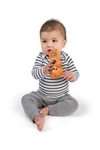 Load image into Gallery viewer, Baby Einstein Teethe & Wobble Tiger Bpa Free Teether Toy