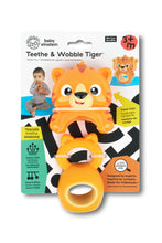 Load image into Gallery viewer, Baby Einstein Teethe & Wobble Tiger Bpa Free Teether Toy