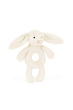 Load image into Gallery viewer, Jellycat Bashful Bunny Ring Rattle Cream