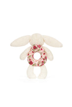 Load image into Gallery viewer, Jellycat Blossom Cream Bunny 'Berry' Ring Rattle