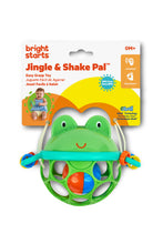 Load image into Gallery viewer, Bright Starts Oball Easy Grasp Jingle & Shake Pal Rattle Bpa-Free Infant Toy, Green Frog