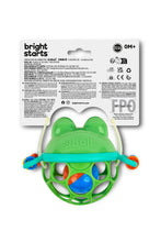 Load image into Gallery viewer, Bright Starts Oball Easy Grasp Jingle & Shake Pal Rattle Bpa-Free Infant Toy, Green Frog