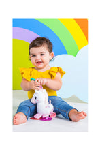 Load image into Gallery viewer, Bright Starts Sparkle & Shine Unicorn On-The-Go Take-Along Toy