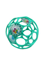 Load image into Gallery viewer, Bright Starts Oball Easy Grasp Rattle Bpa-Free Infant Toy in Teal