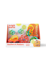 Load image into Gallery viewer, Bright Starts Soothers & Shakers 5-Piece Gift Set, on the Go Baby Toys