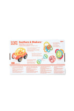 Load image into Gallery viewer, Bright Starts Soothers & Shakers 5-Piece Gift Set, on the Go Baby Toys