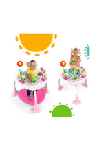 Load image into Gallery viewer, Bright Starts Bounce Bounce Baby 2-In-1 Activity Jumper & Table Playful Palms