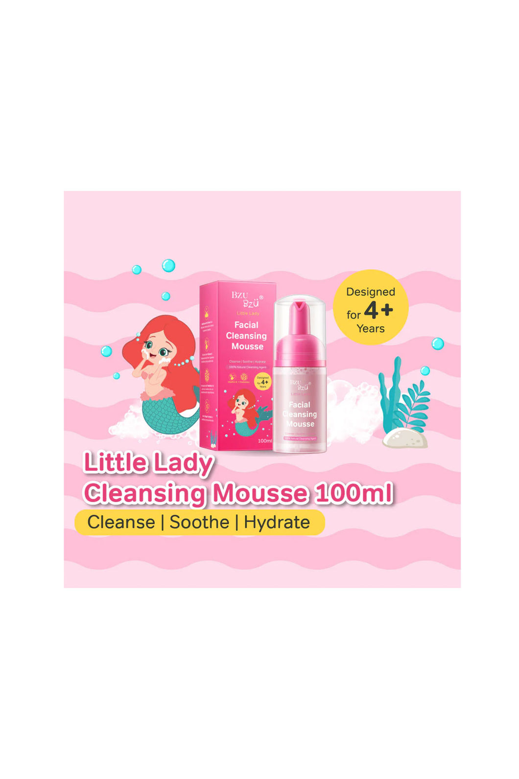 BZU BZU Little Lady Facial Cleansing Mousse