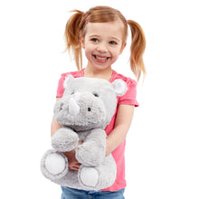 Load image into Gallery viewer, Addo Snuggle Buddies 30Cm Endangered Animals Plush Toy Rhino