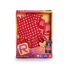 Load image into Gallery viewer, Addo R Friends Red Polka Dot Dress Set