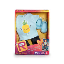 Load image into Gallery viewer, Addo R Friends Pineapple T-Shirt & Jeans