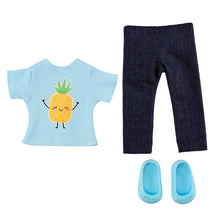 Load image into Gallery viewer, Addo R Friends Pineapple T-Shirt & Jeans
