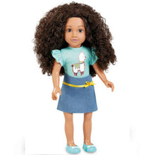 Load image into Gallery viewer, Addo R Friends No Prob-Llama Top & Skirt Set Teal