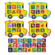 Load image into Gallery viewer, Cocomelon School Bus Bingo Game