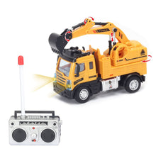 Load image into Gallery viewer, WJ Tech Remote Control 1:64 Digger Truck