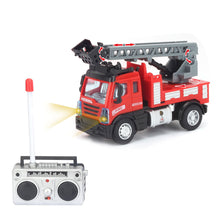 Load image into Gallery viewer, WJ Tech Remote Control 1:64 Fire Engine