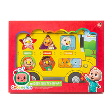 Load image into Gallery viewer, Cocomelon Wooden Bus Puzzle