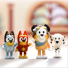 Load image into Gallery viewer, Bluey & Family Figure 4 Packs Bluey, Chloe, Calypso & Rusty