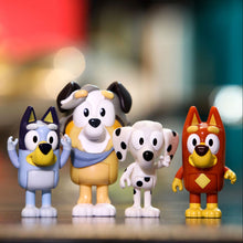 Load image into Gallery viewer, Bluey & Family Figure 4 Packs Bluey, Chloe, Calypso & Rusty