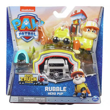 Load image into Gallery viewer, Paw Patrol Big Truck Pups Hero Pup Figure Rubble