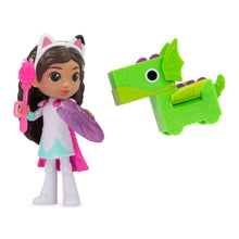 Load image into Gallery viewer, Spinmaster Gabby's Dollhouse Gabby's the Brave and Dragon Figure Set