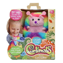 Load image into Gallery viewer, Curlimals Coco The Caterpillar Electronic Pet