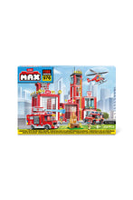 Load image into Gallery viewer, Zuru Max City Fire Adventure Fire Station Construction Set