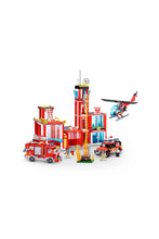 Load image into Gallery viewer, Zuru Max City Fire Adventure Fire Station Construction Set