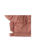 Load image into Gallery viewer, Gingersnaps Gingham Top With Side Cut Outs