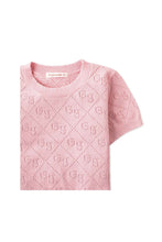 Load image into Gallery viewer, Gingersnaps Gs Pointelle Sweater Knit Top