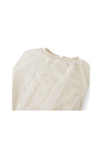 Load image into Gallery viewer, Gingersnaps Terry Top With Ruched Tulle Overlay