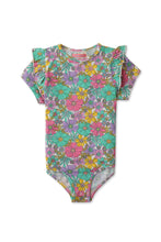 Load image into Gallery viewer, Gingernaps Floral Print Jersey Bodysuit