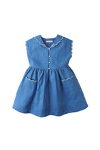 Load image into Gallery viewer, Gingersnaps Embroidered Collar Shirt Dress