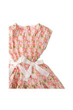 Load image into Gallery viewer, Gingersnaps Faux Patchwork Dress With Ties And Side Cut Outs