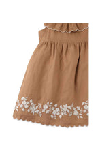 Load image into Gallery viewer, Gingersnaps Scalloped Baby Doll Dress With Embroidered Hem