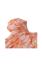 Load image into Gallery viewer, Gingersnaps Fire Floral Print Cheesecloth Tiered Dress