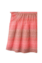 Load image into Gallery viewer, Gingersnaps Multicolor Lace Empire Dress with Butterfly Sleeves