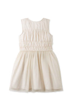 Load image into Gallery viewer, Gingersnaps Dotted Tulle Smocked Bodice Dress