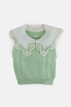 Load image into Gallery viewer, Gingersnaps Knit Top with Detachable Collar