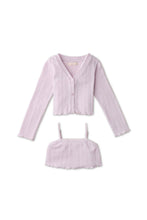Load image into Gallery viewer, Gingersnaps Cardigan and Tank Twin Set