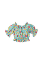 Load image into Gallery viewer, Gingersnaps Banana and Passion Fruit Top and Shorts Set