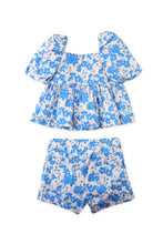 Load image into Gallery viewer, Gingersnaps Empire Top with Sweetheart Neckline Shorts Set