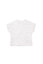 Load image into Gallery viewer, Gingersnaps All Over Bow Print Tee with Ruffle Sleeves