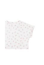 Load image into Gallery viewer, Gingersnaps All Over Bow Print Tee with Ruffle Sleeves
