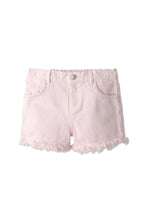 Load image into Gallery viewer, Gingersnaps Denim Shorts with Fray Fringe