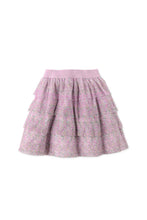Load image into Gallery viewer, Gingersnaps Printed Electric Pleated Tiered Skirt
