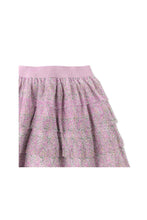 Load image into Gallery viewer, Gingersnaps Printed Electric Pleated Tiered Skirt
