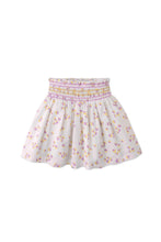 Load image into Gallery viewer, Gingersnaps All Over Print Dobby Skirt with Smocked Waist