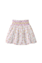 Load image into Gallery viewer, Gingersnaps All Over Print Dobby Skirt with Smocked Waist